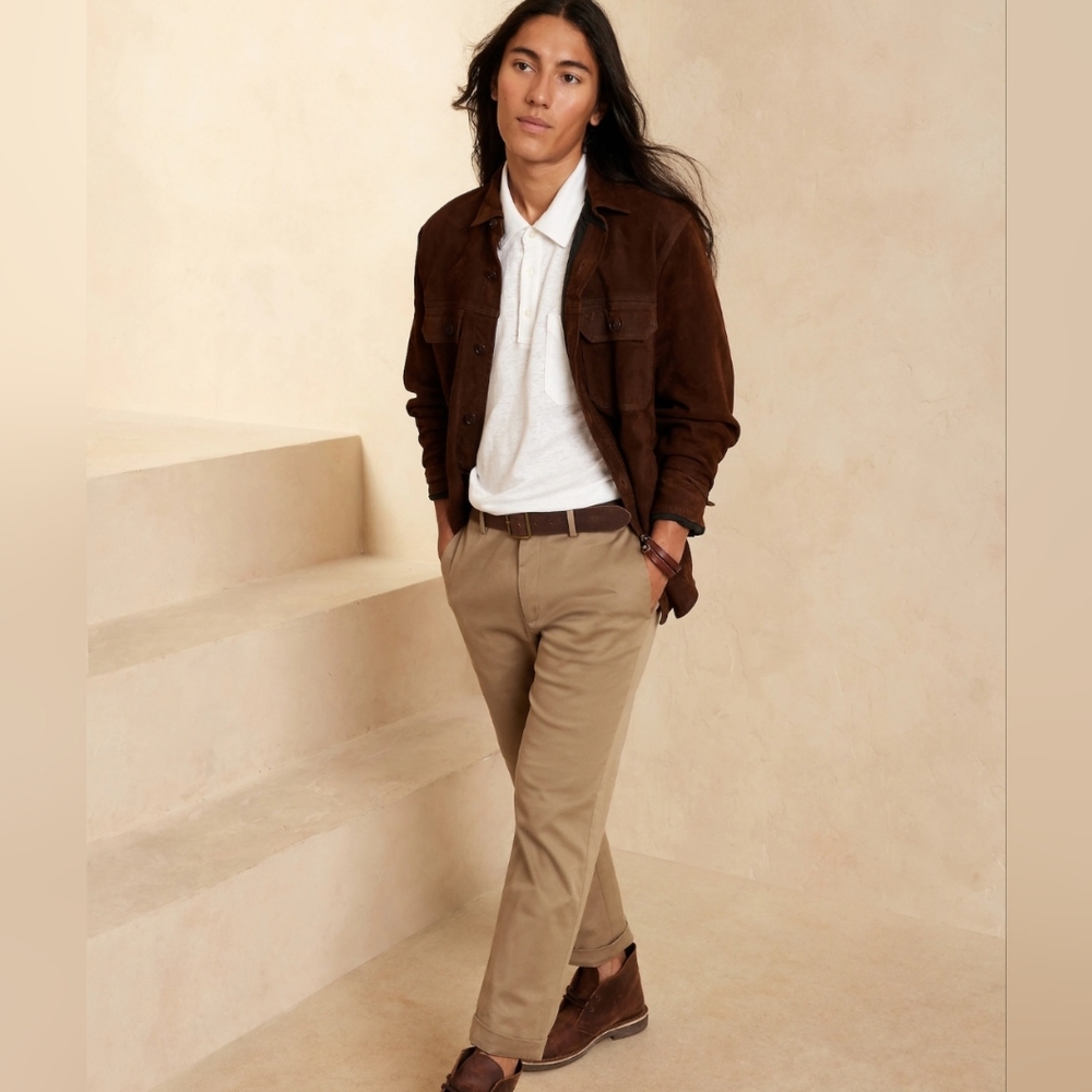 NWT Banana Republic Rapid Movement Chino Aiden Slim Fit